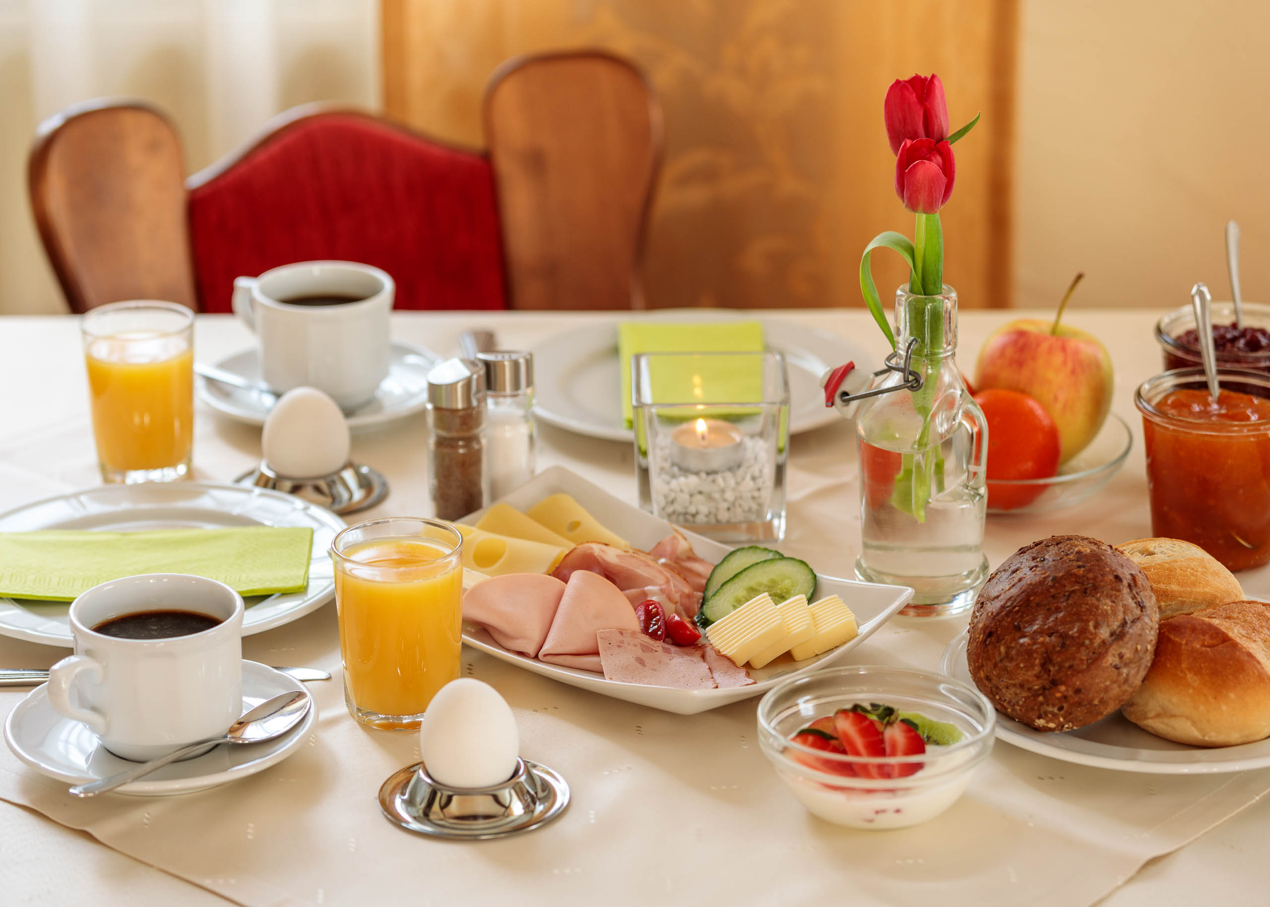 Frühstück im Landhotel Zum Hammer